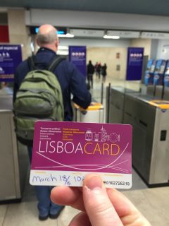 Lisboa Cards - We purchased 72 Hr Cards and got complete access to transit and many attractions