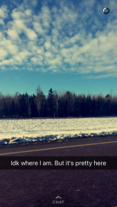 A Monica SnapChat!