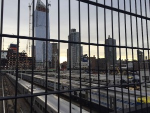 Train yard at High Line Park