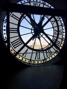 Clock at Musee d'Orsay