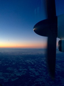 Flight to Montreal