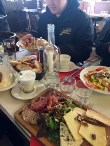 Lunch at Cafe des Deux Moulins