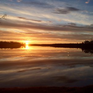 Morning on Smelt Lake