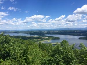View from Mt Defiance
