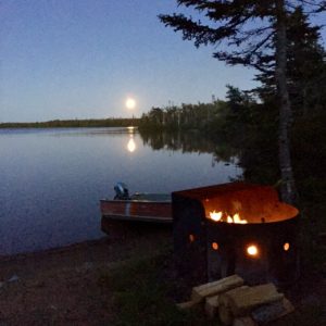 Full moon over the cove!