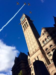 Fly Pass at Old City Hall