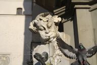 Fountain near Marienplatz in Munich