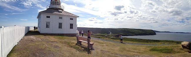 Lighthouse at beautiful Cape Spear - Easternmost point of North America
