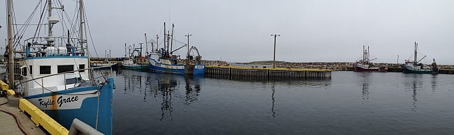 Wharf in Lumsden, Newfoundland